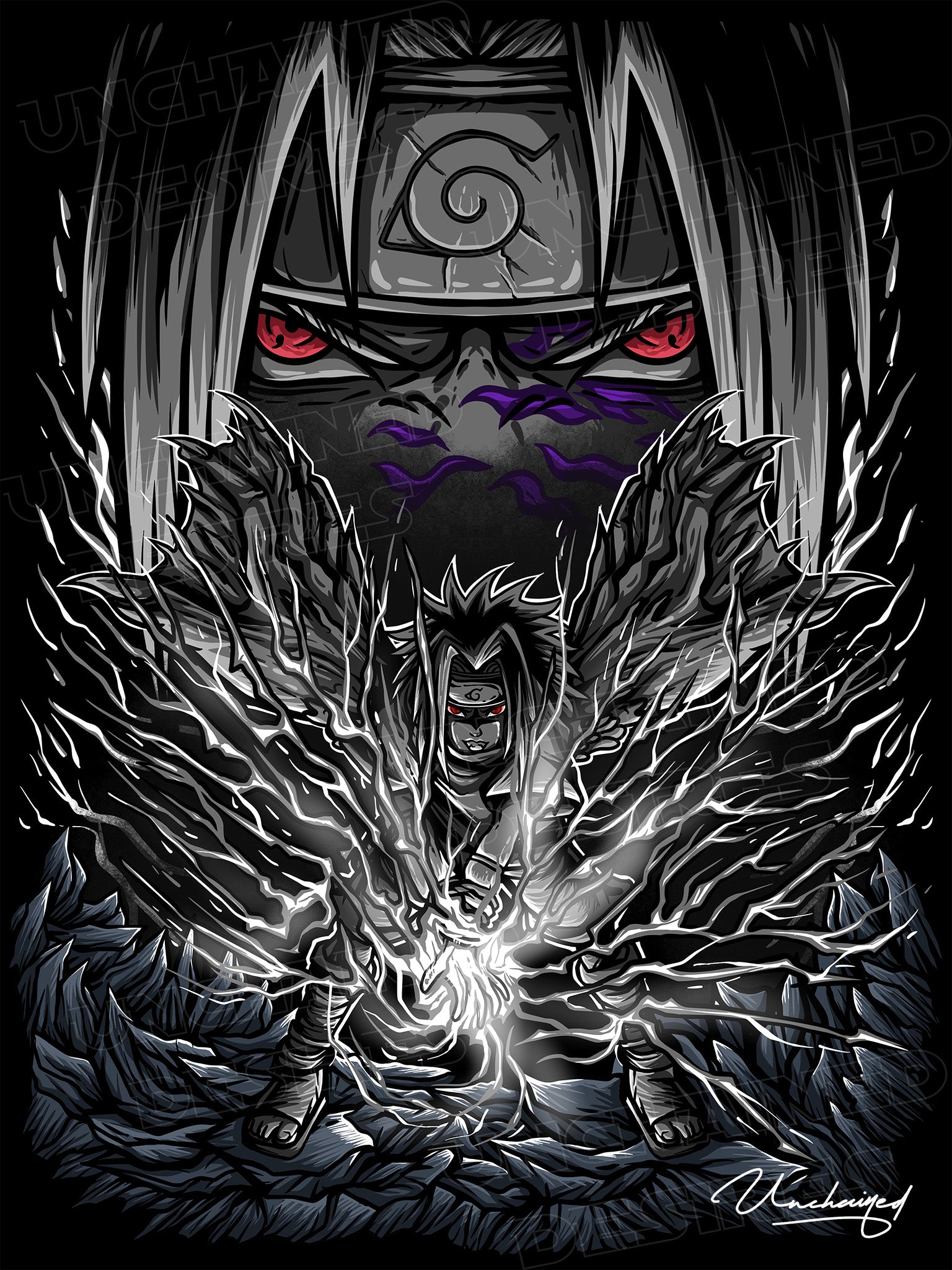Cursed Mark Sasuke
