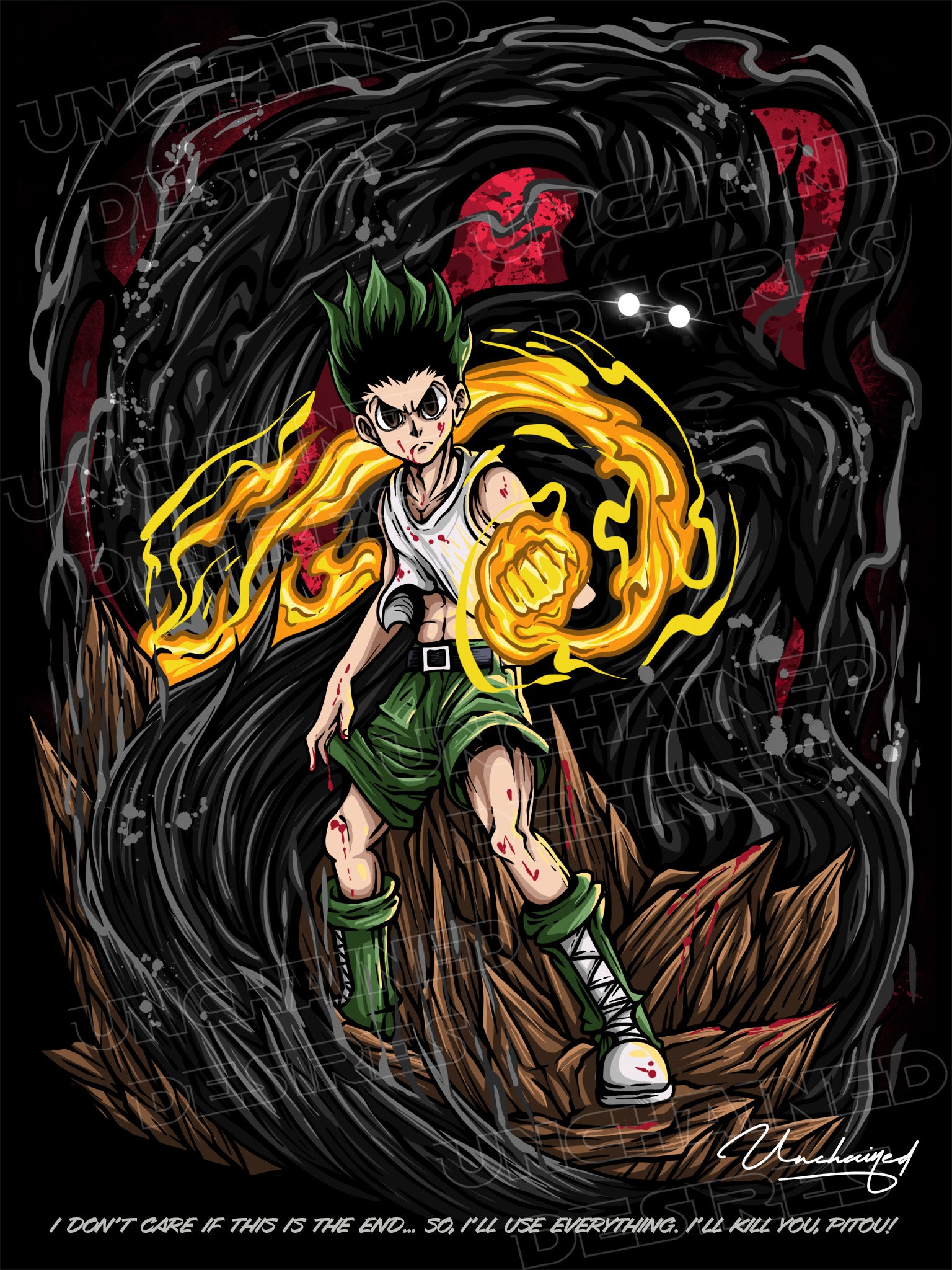 Gon's Furious Resolve