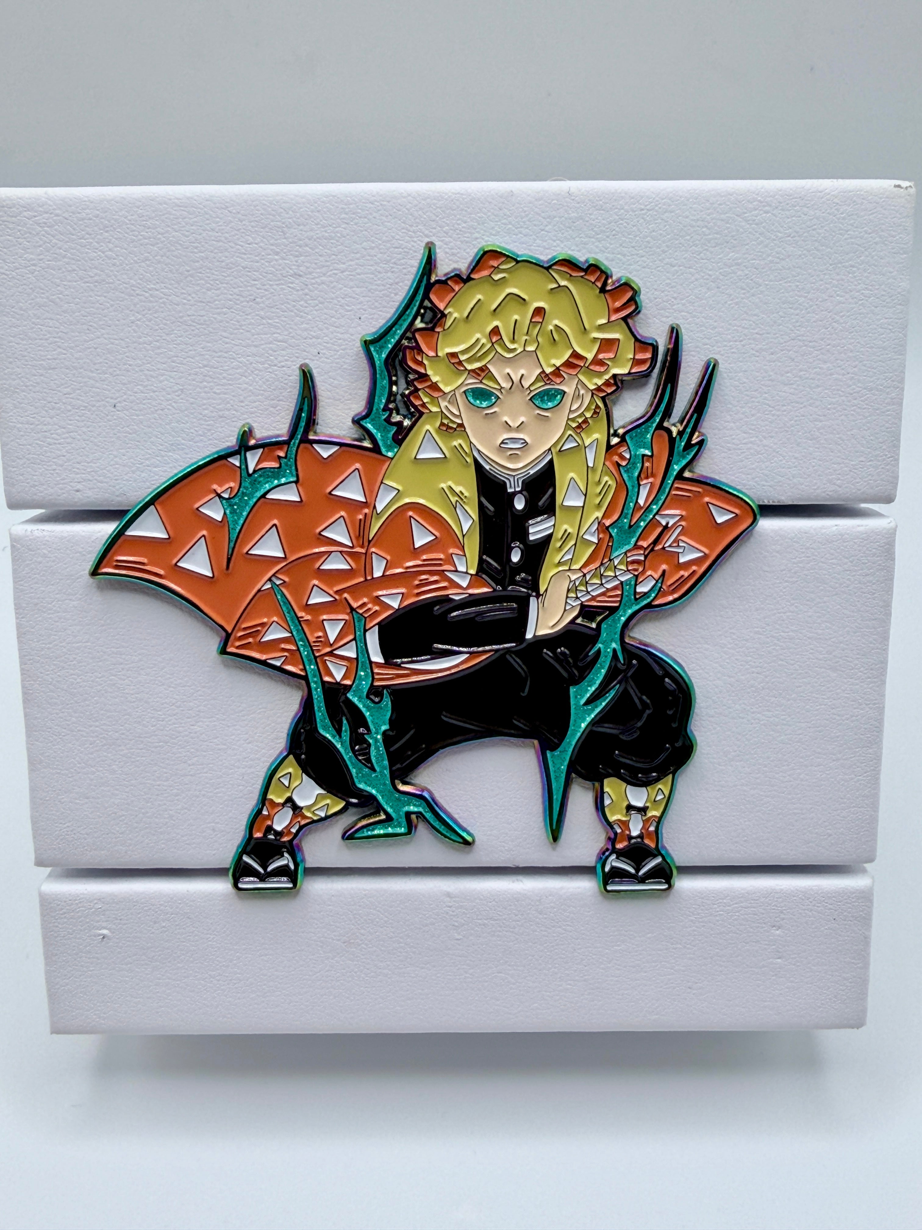 zenitsu demon slayer Lightning Power Up Rainbow