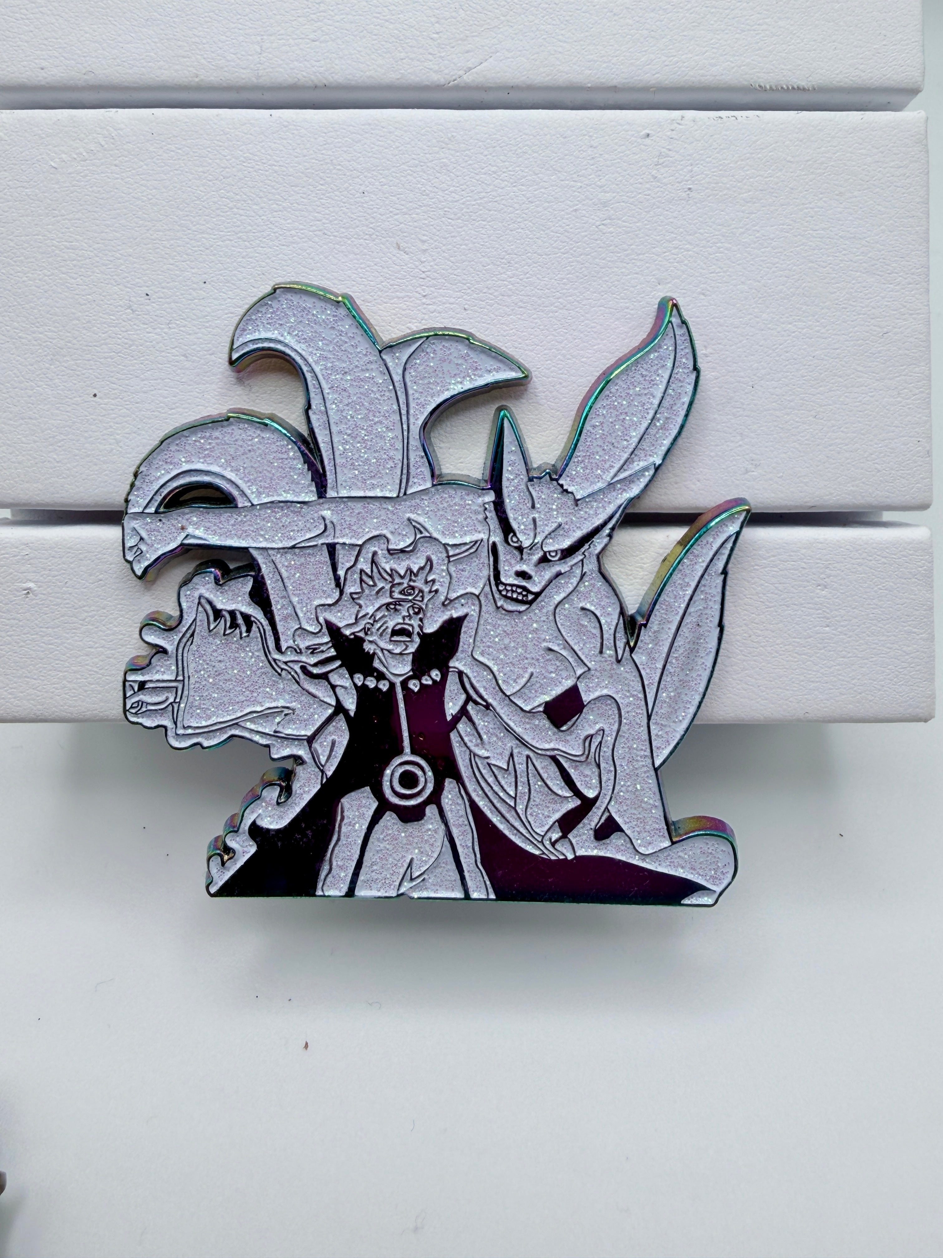 Left Side Father Son 9 Tailed Chakra - Naurto