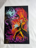 Sasuke vs Naurto Poster